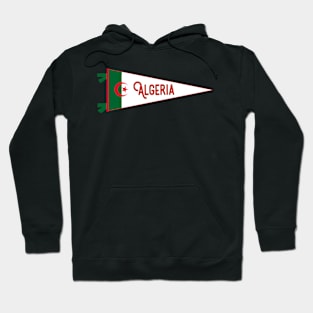 Algeria Flag Pennant Hoodie